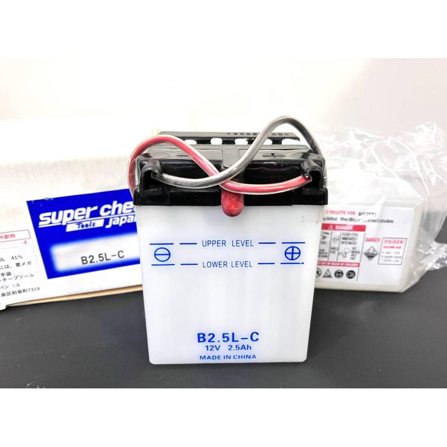Ｂ2.5Ｌ-Ｃ 12V2.5Ah バイクバッテリー |  | 01