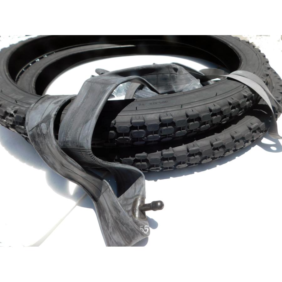 2本でDuro HF851　24ｘ2.125　ビーチクルーザー　黒タイヤ＆チューブＡＶ+リムテープ付きｘ2本 | DURO