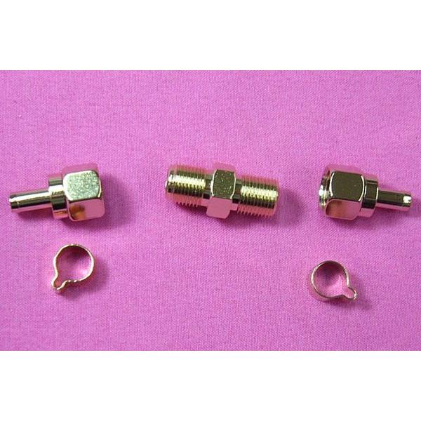 サン電子4C用中継接栓セットF形接栓2個と中継接栓1個入 GFC4-SP | サン電子 | 01