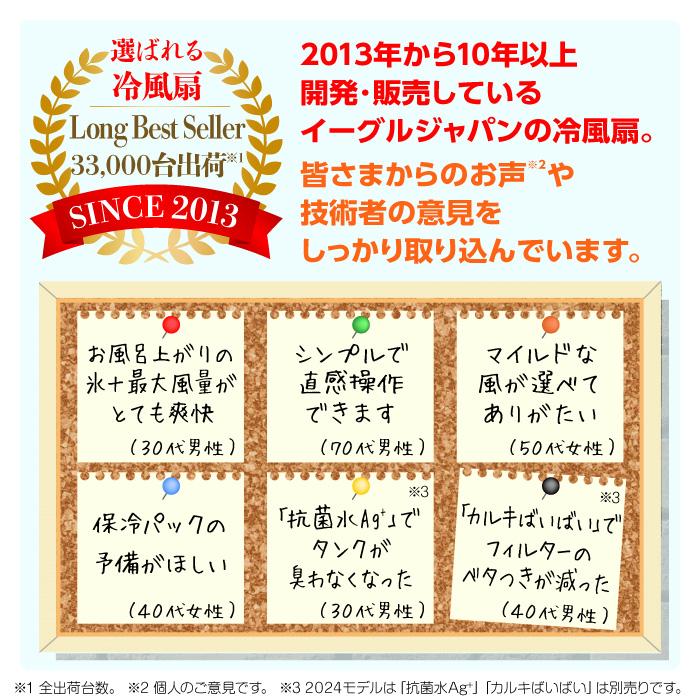 日本メーカー監修・BIANCO冷風扇 ・1年保証付】北海道でも好評 風量5