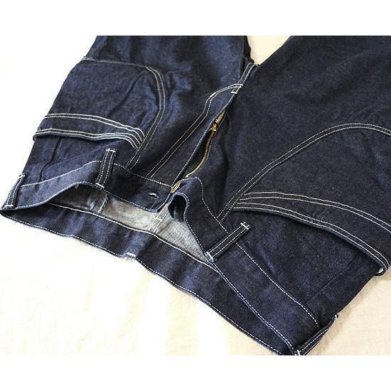 【10％offクーポン配布中】 DEEP BLUE 72842 ディープブルー ワイドルーズガーデニングパンツ デニム one wash｜supereasy-japan｜05