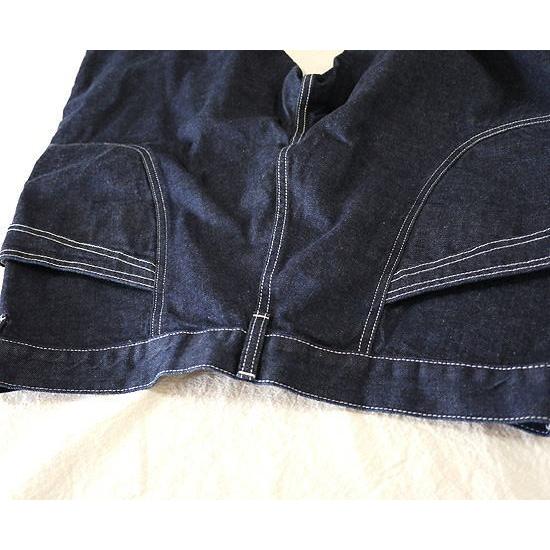 【10％offクーポン配布中】 DEEP BLUE 72842 ディープブルー ワイドルーズガーデニングパンツ デニム one wash｜supereasy-japan｜06