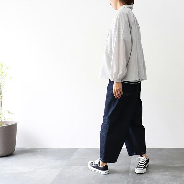 vent blanc（ヴァンブラン） パンツ amv-3188 デニム ワイド コクーン