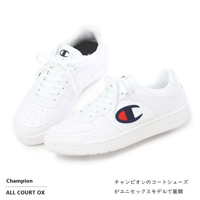 チャンピオン スニーカー レディース メンズ ローカット コートシューズ シューズ 靴 Champion All Court Ox Cp La014 La035 白 黒 Superfoot 通販 Yahoo ショッピング