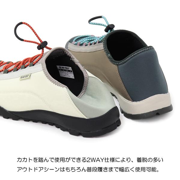モックシューズ サボサンダル メンズ レディース アウトドア スリッポン ハイテック HI-TEC HT CM019 | HI-TEC | 09