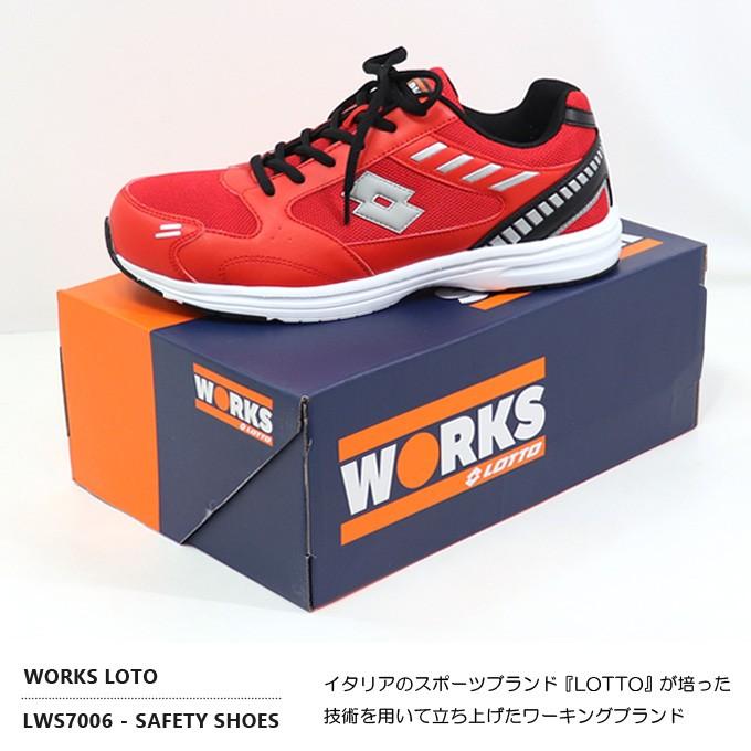 LOTTO（ロット） 安全靴 メンズ 作業靴 スニーカー LOTTO WORKS LW