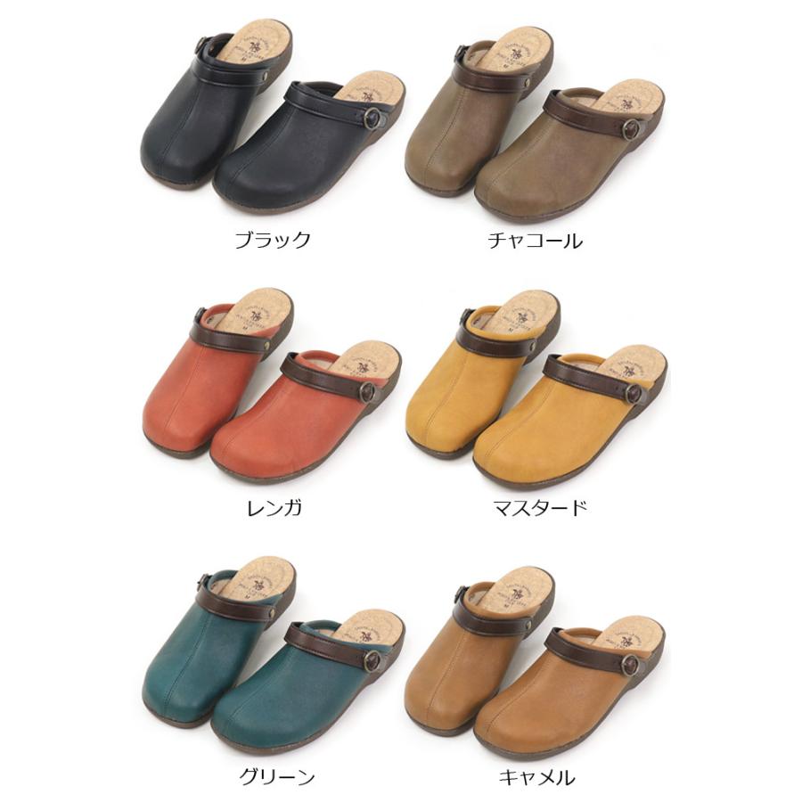 サボサンダル レディース モックサンダル クロッグサンダル ローヒール