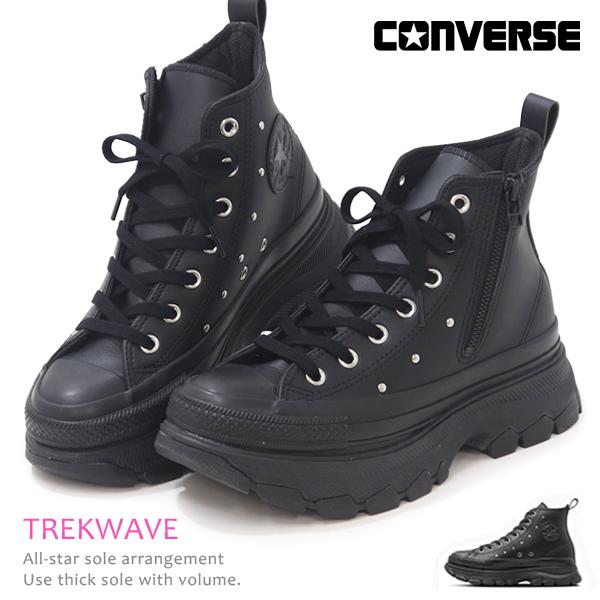 CONVERSE（コンバース） 厚底 スニーカー レディース トレックウェーブ