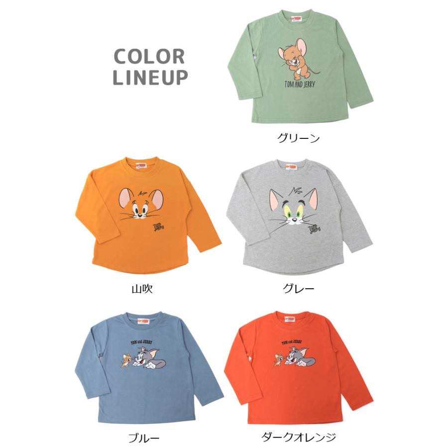 トムとジェリー Tシャツ 長袖 キッズ 男の子 女の子 長袖シャツ トムとジェリー Tシャツ 長袖 キッズ 男の子 女の子 長袖シャツ