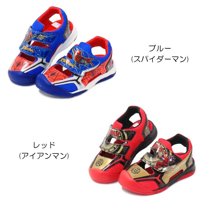MoonStar（ムーンスター） マーベル サンダル キッズスパイダーマン