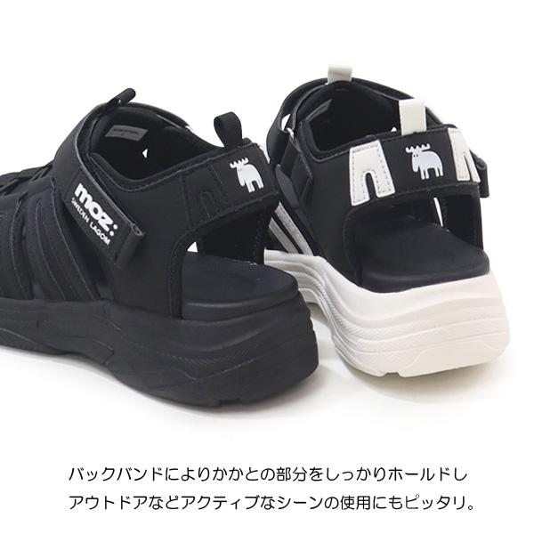 moz（モズ） サンダル 厚底 レディース スポーツサンダル 厚底サンダル
