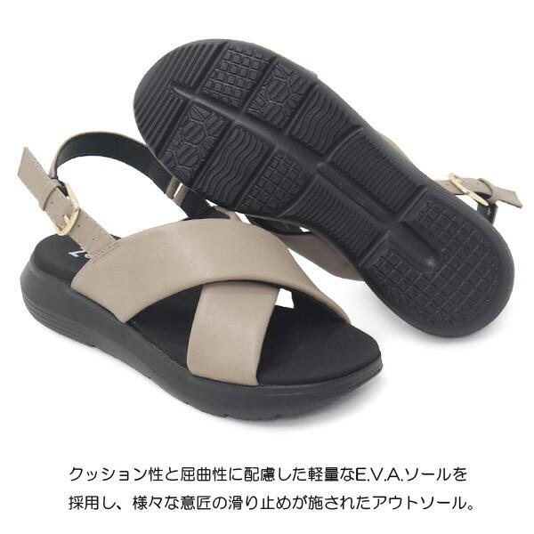 AcureZ（アキュアーズ） アシックス サンダル レディース スポーツ