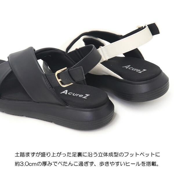 AcureZ（アキュアーズ） アシックス サンダル レディース スポーツ
