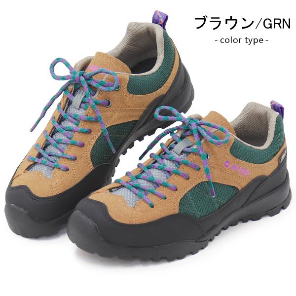 HI-TEC（ハイテック） トレッキングシューズ 登山靴 防水 スニーカー 