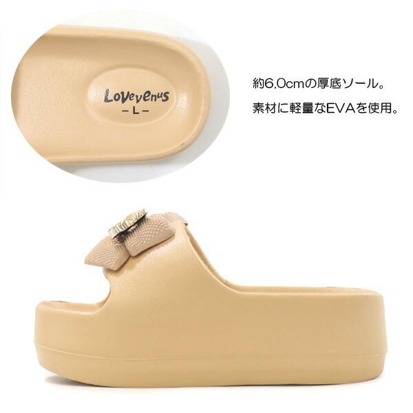 厚底サンダル レディース シャワーサンダル 歩きやすい 安定感