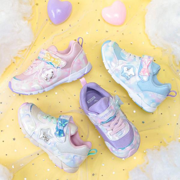 ムーンスター スーパースター LUVRUSH 女の子 ランニングシューズ