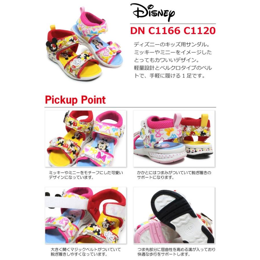 Disney（ディズニー） ミッキーマウス サンダル キッズ ミニー