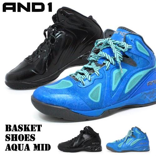 AND1 D1075 バッシュ メンズ アンドワン AQUA MID 送料無料