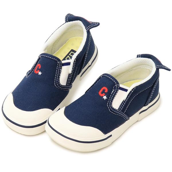 MoonStar キャロット スリッポン スニーカー 靴 キッズ シューズ