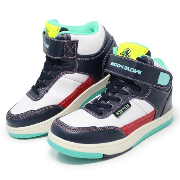 ハイカットスニーカー キッズ ジュニア 防水 Body Glove Bgj 403 Ssj 329 Superfoot 通販 Yahoo ショッピング