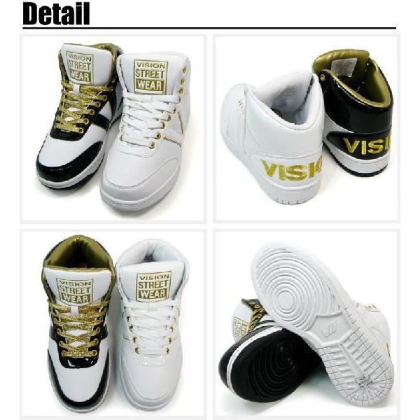VISION ビジョン ハイカットスニーカー レディース BROOKLYNE VISION ビジョン ハイカットスニーカー レディース BROOKLYNE