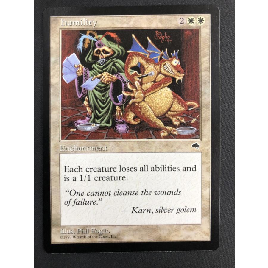 ウィザーズ・オブ・ザ・コースト MTG《キズ有り》【謙虚/Humility】《TMP》[EN]R : スーパーフリークスYahoo!店 ...