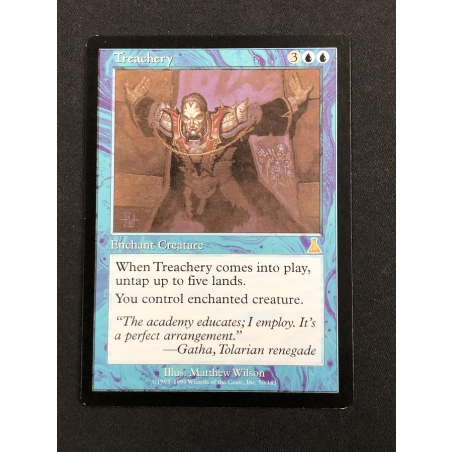 不実　Foil Treachery 希少　マジックザギャザリング 不実Foil Treachery 希少マジックザギャザリング