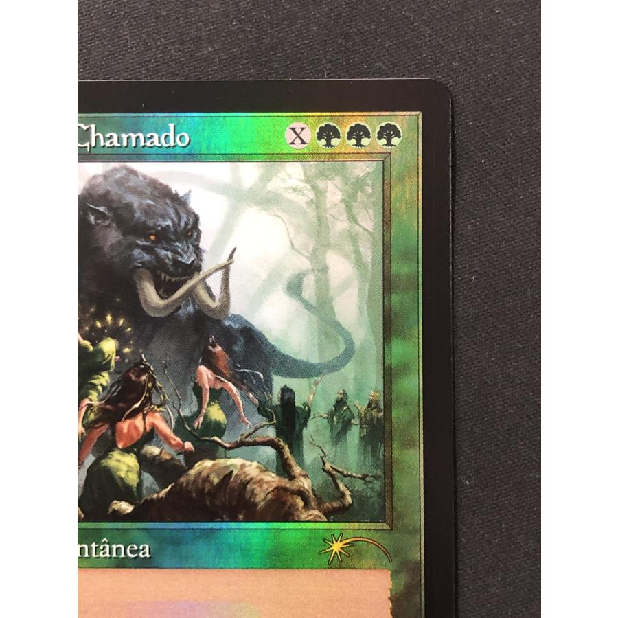 召喚の調べ　プロモ ウィザーズ・オブ・ザ・コースト MTG【召喚の調べ/Chord of Calling