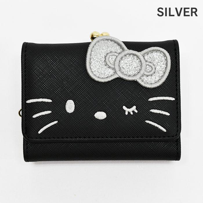 sanrio（サンリオ） ブラックキティ がま口 ミニ財布 ウィンク