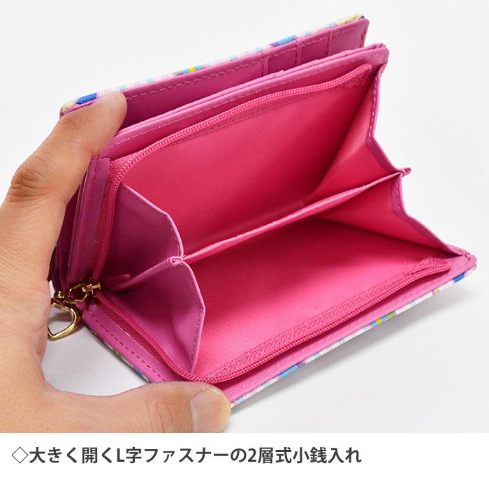 sanrio（サンリオ） ウサハナ 財布 グッズ 二つ折り財布 レディース