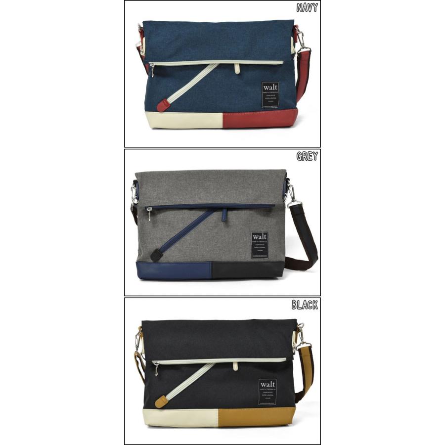 よし マルチカラーライン 肩掛け２WAY 黒 A4収納可 ショルダーバッグ メンズ 斜めがけ おしゃれ 大きめ 大容量 A4