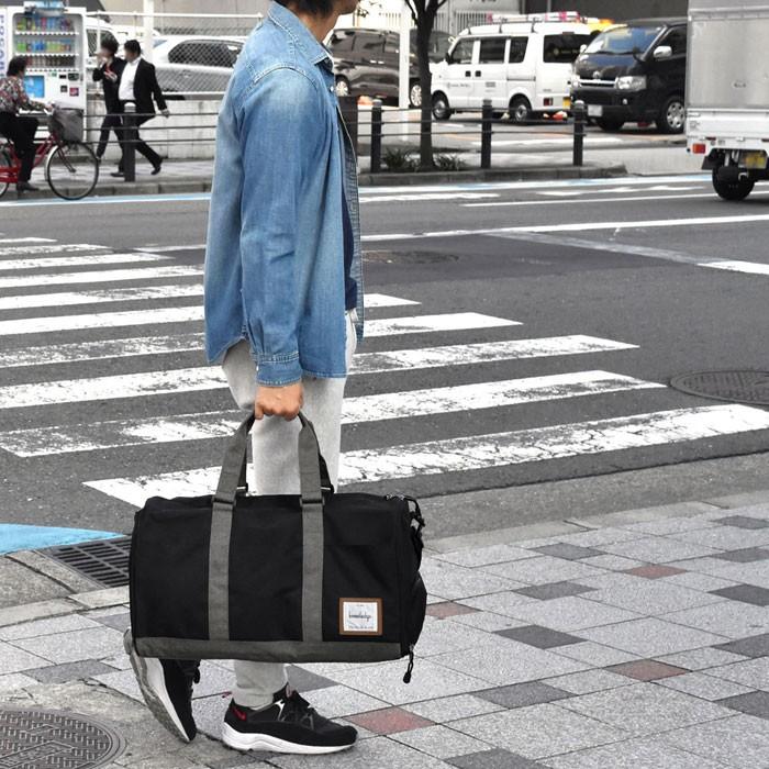 ボストンバッグ レディース おしゃれ 大容量 旅行用 修学旅行 スポーツ ポリキャンバス バイカラー 2way | ブランド登録なし | 16