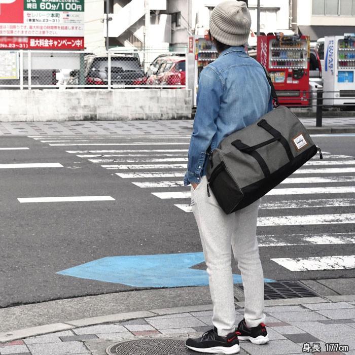 ボストンバッグ レディース おしゃれ 大容量 旅行用 修学旅行 スポーツ ポリキャンバス バイカラー 2way | ブランド登録なし | 13