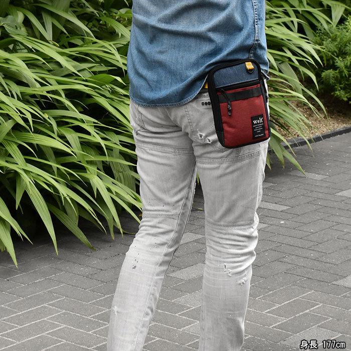 ベルトポーチ ミニ スマホポーチ ベルト スマホ ポーチ ウエストポーチ シザーバッグ シザーケース レディース おしゃれ 2way ミニショルダーバッグ | ブランド登録なし | 14