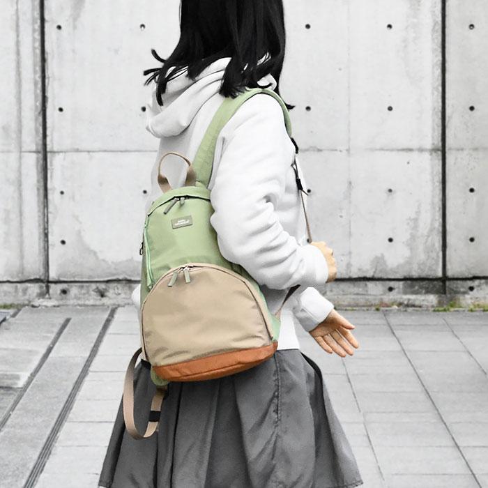 アネログランデ リュック ミニリュック anello GRANDE FRUIT フルーツ スリム デイパック GHM0945 レディース ミニ リュックサック おしゃれ 大人 軽い 軽量 | anello GRANDE | 18