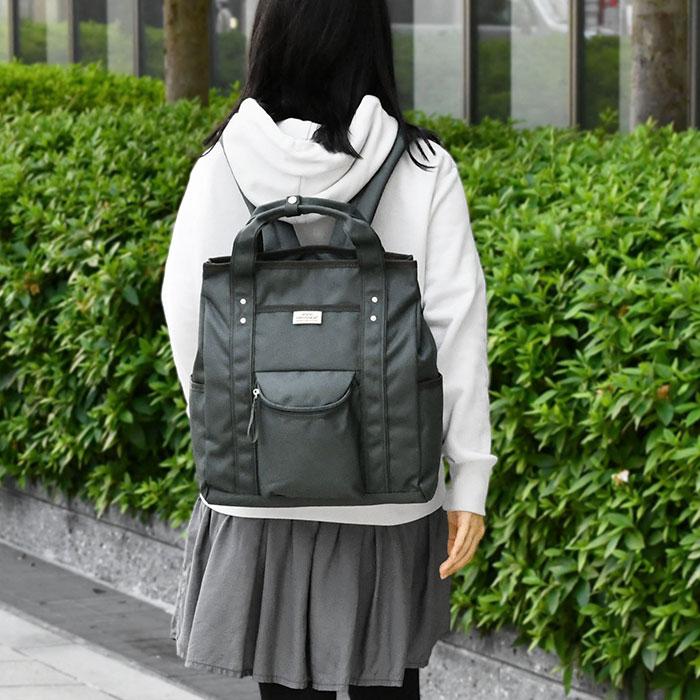 アネログランデ リュック anello GRANDE DRIVE ドライブ 10ポケット GTM0983 レディース 通勤 出張 通学 A4 キャリーオン 軽量 軽い おしゃれ 大人 背面ポケット | anello GRANDE | 19