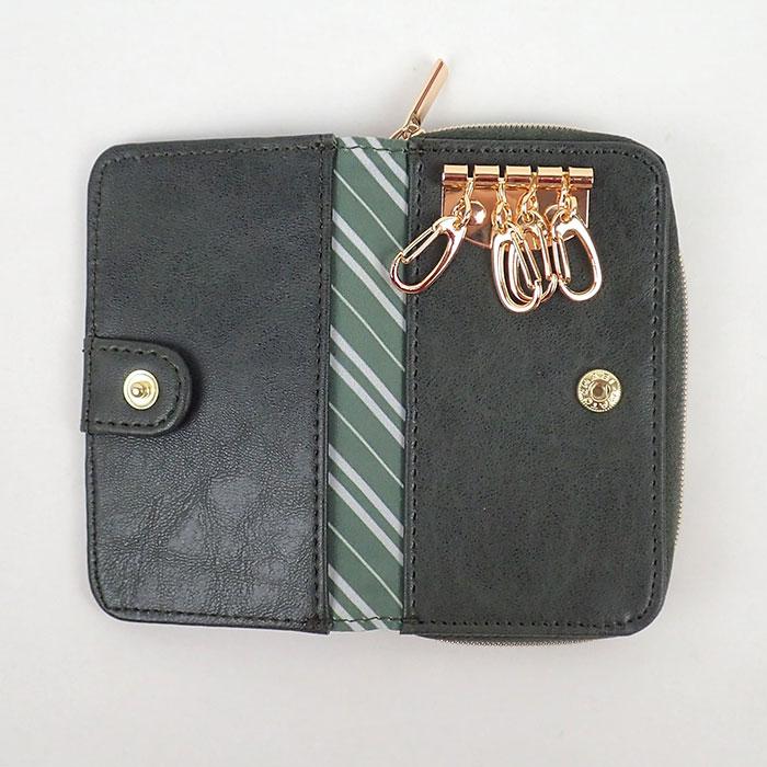 ハリーポッター グッズ キーケース レディース メンズ/FLAPPER フラッパー/ホグワーツ 4寮 エンブレム 小銭入れ付き コインケース付き パスケース 一体 定期入れ | flapper_bags | 11