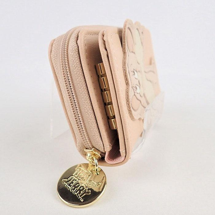 トムとジェリー タフィー クワッカー グッズ キーケース レディース FLAPPER フラッパー くすみカラー 小銭入れ付き パスケース 一体 定期入れ トムジェリ | flapper_bags | 17