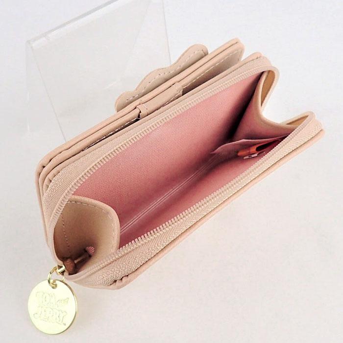 トムとジェリー タフィー クワッカー グッズ キーケース レディース FLAPPER フラッパー くすみカラー 小銭入れ付き パスケース 一体 定期入れ トムジェリ | flapper_bags | 19