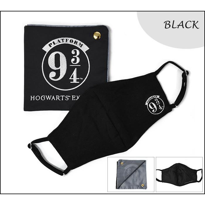 マスク 洗える 洗えるマスク 布 布マスク 立体 立体マスク 大人用 おしゃれ カワイイ レディース グッズ/FLAPPER フラッパー/ハリーポッター ロゴ ケース付き | ブランド登録なし | 05
