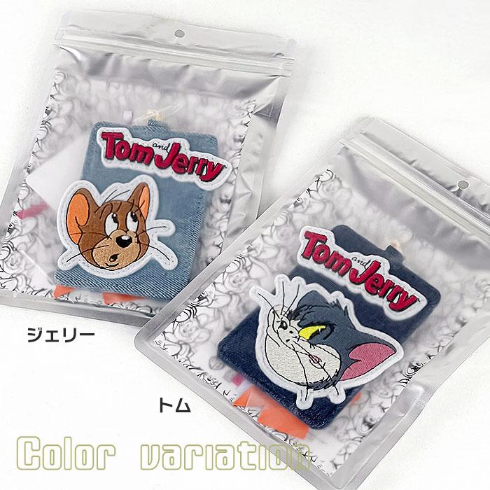 トムとジェリー グッズ トムジェリ キャラクター パスケース 定期入れ FLAPPER フラッパー デニム アップリケ レディース メンズ 可愛い かわいい おしゃれ 大人 | flapper_bags | 12