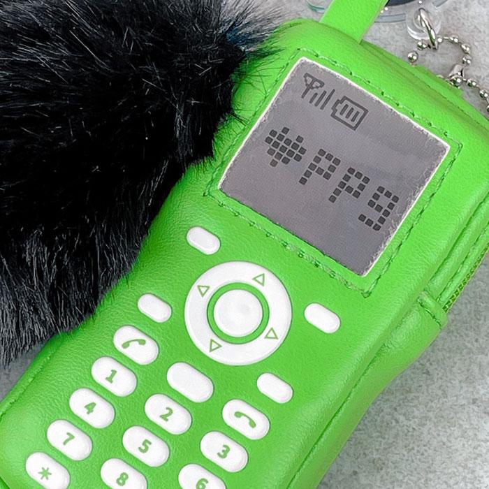 パワーパフガールズ ポーチ グッズ FLAPPER フラッパー ケイタイモチーフ ミニポーチ 小物入れ バッグチャーム かわいい 可愛い おしゃれ 大人 雑貨 パワパフ | flapper_bags | 15