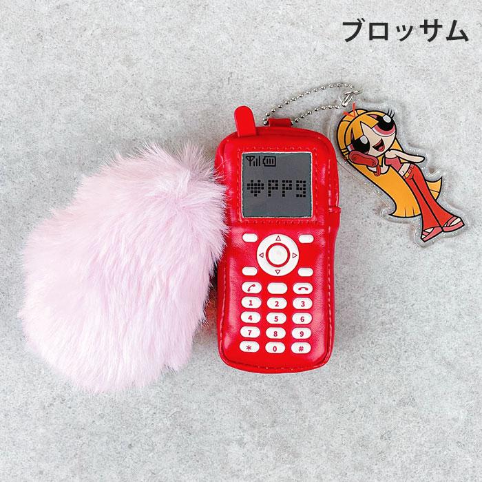 パワーパフガールズ ポーチ グッズ FLAPPER フラッパー ケイタイモチーフ ミニポーチ 小物入れ バッグチャーム かわいい 可愛い おしゃれ 大人 雑貨 パワパフ | flapper_bags | 05