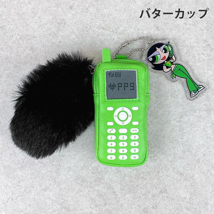パワーパフガールズ ポーチ グッズ FLAPPER フラッパー ケイタイモチーフ ミニポーチ 小物入れ バッグチャーム かわいい 可愛い おしゃれ 大人 雑貨 パワパフ | flapper_bags | 09