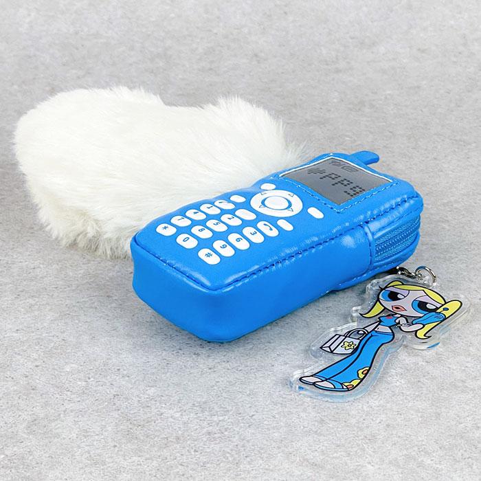 パワーパフガールズ ポーチ グッズ FLAPPER フラッパー ケイタイモチーフ ミニポーチ 小物入れ バッグチャーム かわいい 可愛い おしゃれ 大人 雑貨 パワパフ | flapper_bags | 11