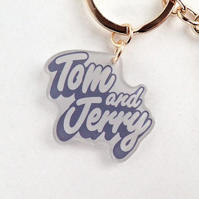 トムとジェリー グッズ チャーム バッグチャーム キーホルダー キーリング おしゃれ/FLAPPER フラッパー フレンズ エポチャーム キャラクター 大きめ | flapper_bags | 20
