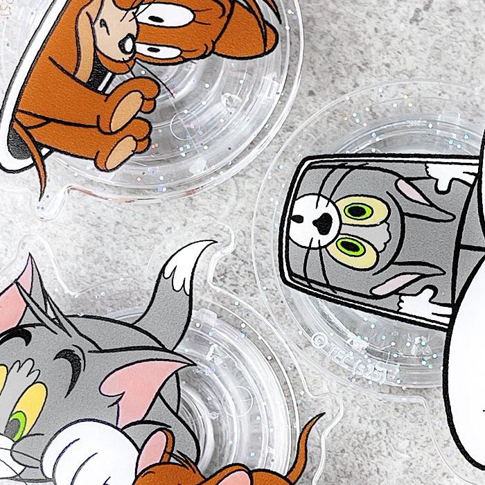 トムとジェリー タフィー スマホグリップ グッズ キャラクター FLAPPER