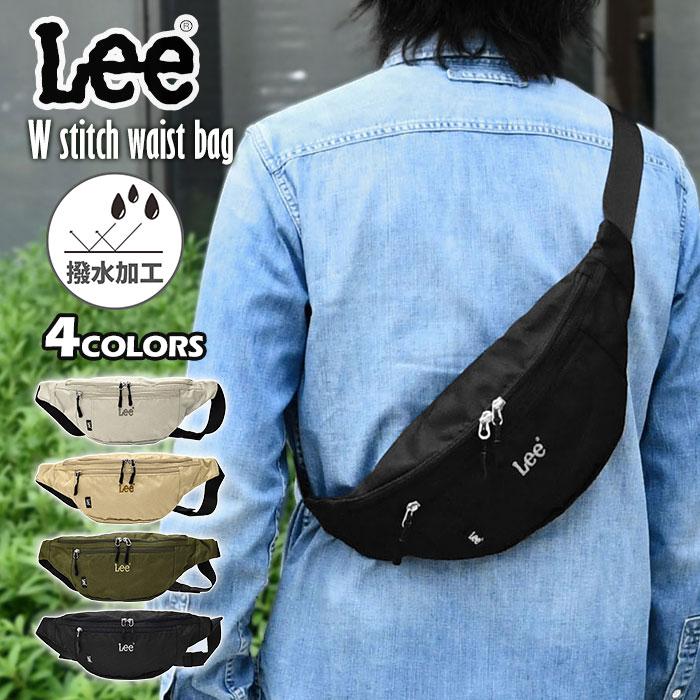 Lee リー ウエストバッグ メンズ 撥水 ボディバッグ ボディ Lee リー ウエストバッグ メンズ 撥水 ボディバッグ ボディ