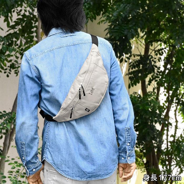 Lee（リー） ウエストバッグ メンズ 撥水 ボディバッグ ボディバック