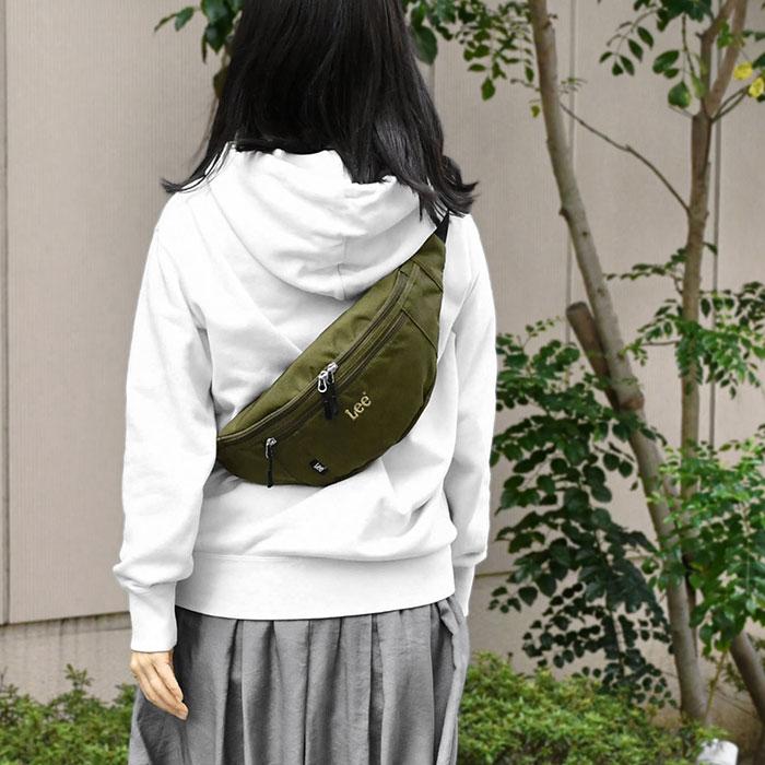Lee（リー） ウエストバッグ メンズ 撥水 ボディバッグ ボディバック